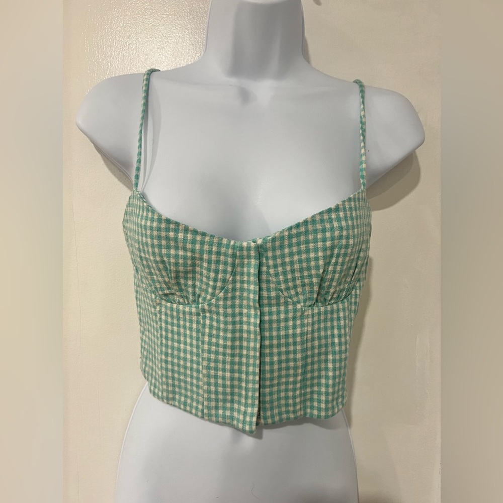 Zara Crop Top Croset